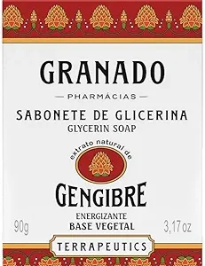 Sabonete em Barra Gengibre Terrapeutics Granado