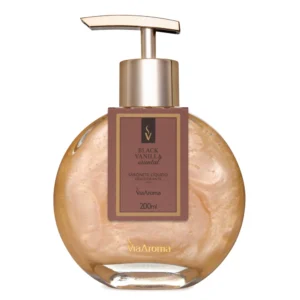 Sabonete Líquido Black Vanilla Via Aroma 200 ml