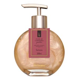 Sabonete líquido Flor de Cerejeira Via Aroma 200 ml