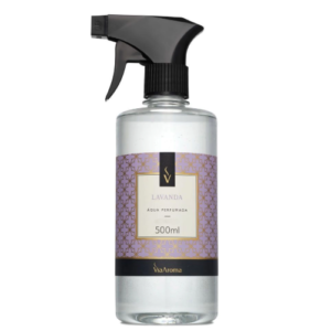 Água Perfumada para Tecidos Lavanda Via Aroma 500 ml