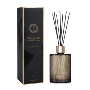 Difusor de Varetas Buenos Aires – Amêndoas e Cream Via Aroma 200 ml
